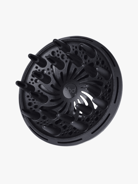 ghd Professional Hair Dryer Diffuser in branded component on a light gray background